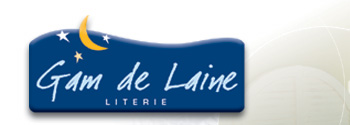 Logo Gam de Laine - literie